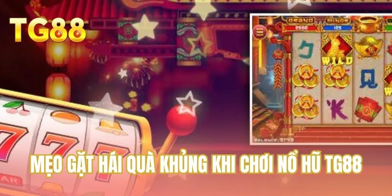Mẹo gặt hái quà khủng khi chơi nổ hũ TG88